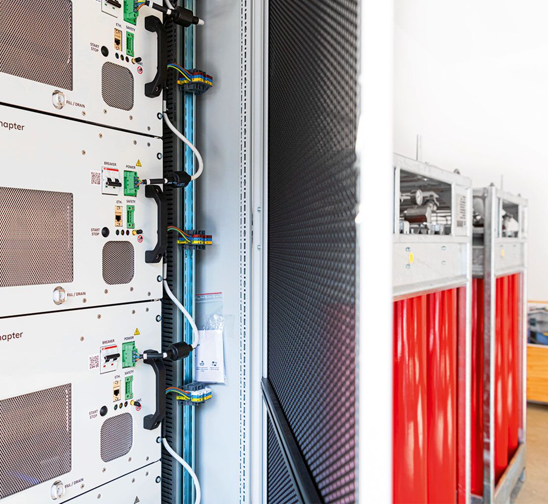 Die gläserne Energiezentrale.